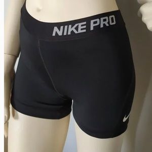 Nike Pro 3 Inch Black Dri-Fit Shorts